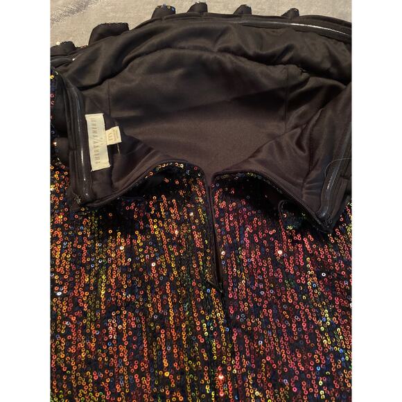 Thirty Thirty Sequin Party Prom Dress Size M - Picture 6 of 7